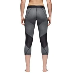 ADIDAS Women's Alphaskin Sport 3/4-Length Tights -Active Luxe Shop 2054401 003 alt2