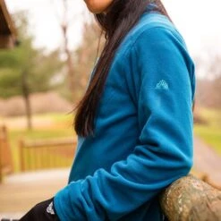 EMS Women's Micro Fleece 1/4-Zip Pullover 11 EMS Women's Micro Fleece 1/4-Zip Pullover -Active Luxe Shop 2055049 402 alt4