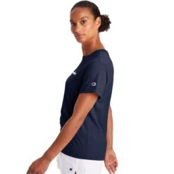 CHAMPION Women's Classic Logo Tee -Active Luxe Shop 2064799 402 alt3