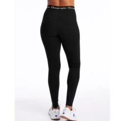 CHAMPION Women's Authentic Logo Script Leggings -Active Luxe Shop 2064844 001 alt2