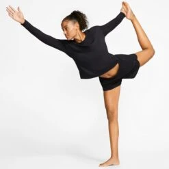 NIKE Women's Yoga Wrap Open-Back Coverup -Active Luxe Shop 2065002 001 alt7