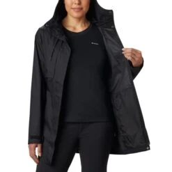 COLUMBIA Women's Pardon My Trench Rain Jacket 15 COLUMBIA Women's Pardon My Trench Rain Jacket -Active Luxe Shop 2065345 001 alt5