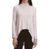 CALVIN KLEIN PERFORMANCE Women's Funnel Neck Extreme Hi/Low Top 1 CALVIN KLEIN PERFORMANCE Women's Funnel Neck Extreme Hi/Low Top -Active Luxe Shop 2069908 915 main