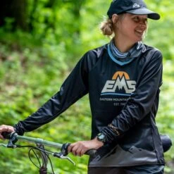 EMS Women's Roust Long-Sleeve Cycling Jersey -Active Luxe Shop 2071478 001 alt2