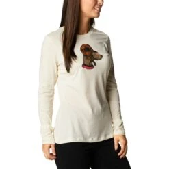 COLUMBIA Women's Hidden Haven Long Sleeve Tee -Active Luxe Shop 2074823 102 alt3