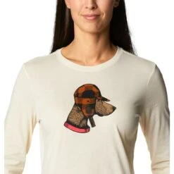 COLUMBIA Women's Hidden Haven Long Sleeve Tee -Active Luxe Shop 2074823 102 alt4