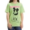 DISNEY Juniors' Grumpy Mickey Short Sleeve Graphic Tee -Active Luxe Shop 2074931 308 main