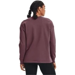 UNDER ARMOUR Women's UA Rival Fleece Oversized Crew -Active Luxe Shop 2075134 503 alt3