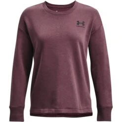 UNDER ARMOUR Women's UA Rival Fleece Oversized Crew