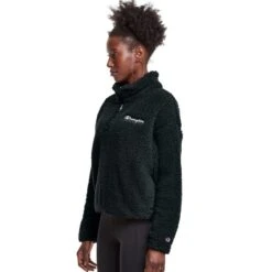 CHAMPION Women's Cozy High Pile Quarter Zip -Active Luxe Shop 2076114 001 alt2