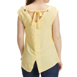 MAISON COUPE Women's Cap Sleeve Top -Active Luxe Shop 2076431 701 alt1