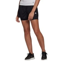 ADIDAS Women's Marathon 20 2-in-1 Short -Active Luxe Shop 2076450 001 alt3