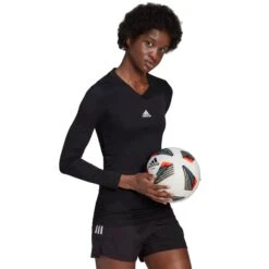 ADIDAS Women's Team Base Long Sleeve Soccer Tee -Active Luxe Shop 2076792 001 alt3