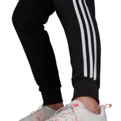 ADIDAS Women's Essentials 3-Stripe Joggers -Active Luxe Shop 2076795 001 alt5
