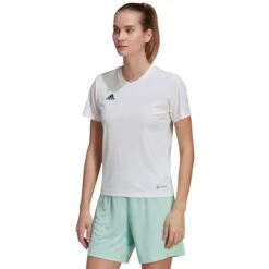 ADIDAS Women's Entrada 22 Soccer Jersey -Active Luxe Shop 2077896 101 alt2