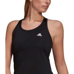 ADIDAS Women's Designed To Move 3-Stripes Sport Tank -Active Luxe Shop 2078005 001 alt4