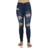 BLUE SPICE Juniors' High Waist Skinny Jeans 2 BLUE SPICE Juniors' High Waist Skinny Jeans -Active Luxe Shop 2078084 403 main