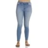 BLUE SPICE Juniors' Recycled High Waisted Skinny Jeans