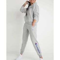 CHAMPION Women's Powerblend Fleece Joggers 13 CHAMPION Women's Powerblend Fleece Joggers -Active Luxe Shop 2078680 002 alt5