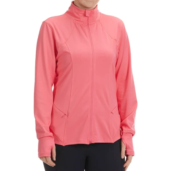 RBX Women's Double Peached Interlock Jacket W/ Zip Pockets 3 RBX Women's Double Peached Interlock Jacket W/ Zip Pockets