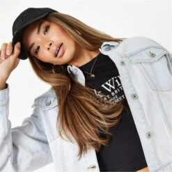 JACK WILLS Women's Amelia Cropped Denim Jacket 12 JACK WILLS Women's Amelia Cropped Denim Jacket -Active Luxe Shop 2081051 302 alt4