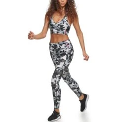 TOMMY HILFIGER SPORT Women's High Rise Compression Leggings -Active Luxe Shop 2081578 001 alt5