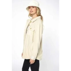 O'NEILL Juniors' Collins Superfleece Flannel Jacket -Active Luxe Shop 2081638 105 alt2