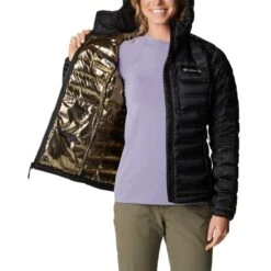 COLUMBIA Women's Pebble Peak Down Hooded Jacket 15 COLUMBIA Women's Pebble Peak Down Hooded Jacket -Active Luxe Shop 2082015 001 alt4