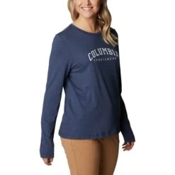 COLUMBIA Women's Trek Relaxed Long-Sleeve Tee -Active Luxe Shop 2082056 402 alt3