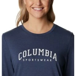 COLUMBIA Women's Trek Relaxed Long-Sleeve Tee -Active Luxe Shop 2082056 402 alt4
