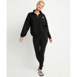 CHAMPION Women's French Terry Quarter Zip -Active Luxe Shop 2082280 001 alt6