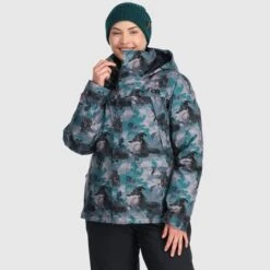 OUTDOOR RESEARCH Women's Snowcrew Reveler Jacket -Active Luxe Shop 2082316 502 alt2