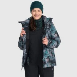 OUTDOOR RESEARCH Women's Snowcrew Reveler Jacket -Active Luxe Shop 2082316 502 alt5