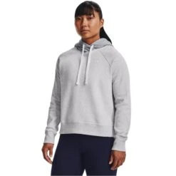 UNDER ARMOUR Women's UA Rival Fleece Colorblock Hoodie 10 UNDER ARMOUR Women's UA Rival Fleece Colorblock Hoodie -Active Luxe Shop 2082348 002 alt2