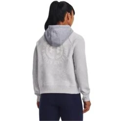 UNDER ARMOUR Women's UA Rival Fleece Colorblock Hoodie 11 UNDER ARMOUR Women's UA Rival Fleece Colorblock Hoodie -Active Luxe Shop 2082348 002 alt3