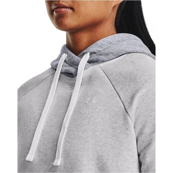 UNDER ARMOUR Women's UA Rival Fleece Colorblock Hoodie 7 UNDER ARMOUR Women's UA Rival Fleece Colorblock Hoodie - Image 5