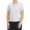 SPYDER Women's Short Sleeve Crop Tee W/ Back Opening & Mesh Insert -Active Luxe Shop 2082480 101 main