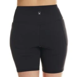 SPYDER Women's 7" Biker Short W/ Side Pockets -Active Luxe Shop 2082483 001 alt1