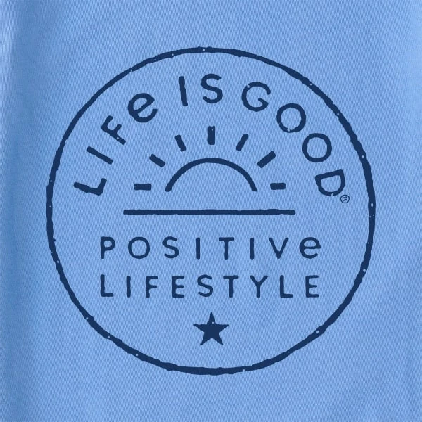 LIFE IS GOOD Women's Positive Sun Long-Sleeve Crusher Lite Hooded Tee 6 LIFE IS GOOD Women's Positive Sun Long-Sleeve Crusher Lite Hooded Tee - Image 4