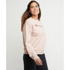 CHAMPION Women's Powerblend Relaxed Graphic Crew 11 CHAMPION Women's Powerblend Relaxed Graphic Crew -Active Luxe Shop 2082817 611 alt3