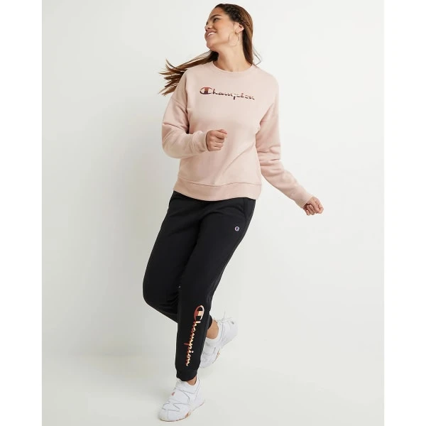 CHAMPION Women's Powerblend Relaxed Graphic Crew 8 CHAMPION Women's Powerblend Relaxed Graphic Crew - Image 6