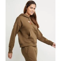 CHAMPION Women's Powerblend Graphic Hoodie -Active Luxe Shop 2082818 203 alt3
