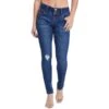 YMI Juniors' WannaBettaButt Mid Rise 3-Button Skinny Jean -Active Luxe Shop 2083003 403 main