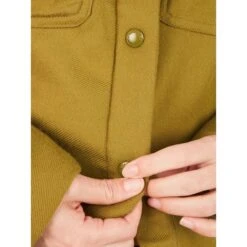 MARMOT Women's Ridgefield Heavyweight Sherpa-Lined Flannel Jacket -Active Luxe Shop 2083629 315 alt3