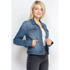 ASHLEY VINTAGE CHARM BY 26 Juniors’ Denim Jacket -Active Luxe Shop 2083864 403 alt2