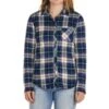 NO COMMENT Juniors' Faux Sherpa-Lined Flannel 2 NO COMMENT Juniors' Faux Sherpa-Lined Flannel -Active Luxe Shop 2084039 402 main