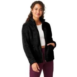 FREE COUNTRY Women's Sierra Butter Pile II Jacket -Active Luxe Shop 2084084 001 alt2