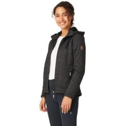 FREE COUNTRY Women's Mountain Fleece Jacket -Active Luxe Shop 2084085 001 alt2