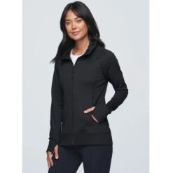 RBX Women's Studio To Street Super Soft Hoodie Jacket -Active Luxe Shop 2084117 001 alt4