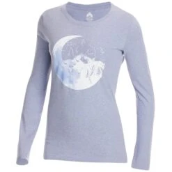 EMS Women's Ride Moon Mountain Long-Sleeve Graphic Tee